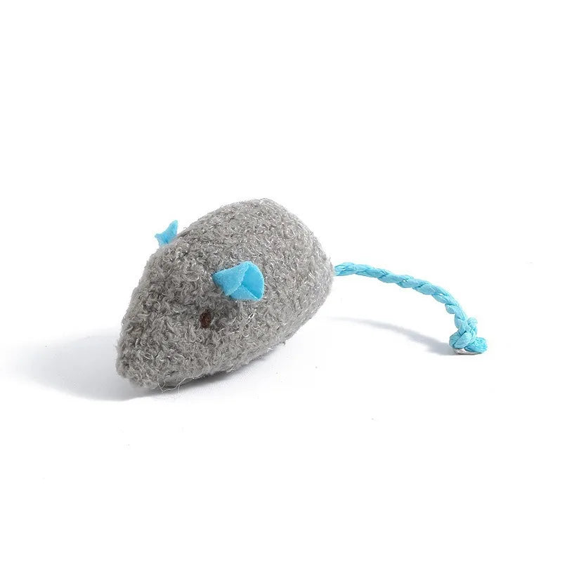 3-200 Pcs Rattle Cat Mouse Toys Also Prefilled Catnip