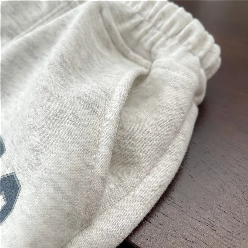 Baby Boys Clothing Set Spring Autumn Long Sleeve Letter Sweatshirt Pants 2Pcs For 1-5 Years Kids Casual Tracksuit Infant Outfits
