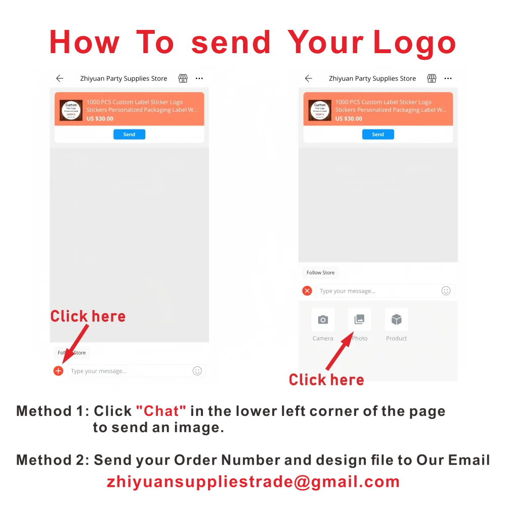 Custom Stickers Customize Logo Label Sticker Personalized Stickers Packaging