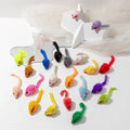 3-200 Pcs Rattle Cat Mouse Toys Also Prefilled Catnip