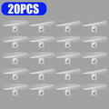 1/5/10/20PCS Transparent Mobile Phone Tether Tabs Anti-lost Lanyard Gasket Replacement Detachable Phone Hanging Cord Clips