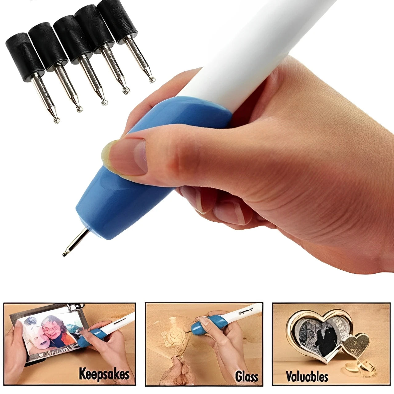 Mini Handheld Carving Pen DIY Plastic Wood Glass Stone Carving Tool Mini Electric Carving Machine Portable Electric Tools