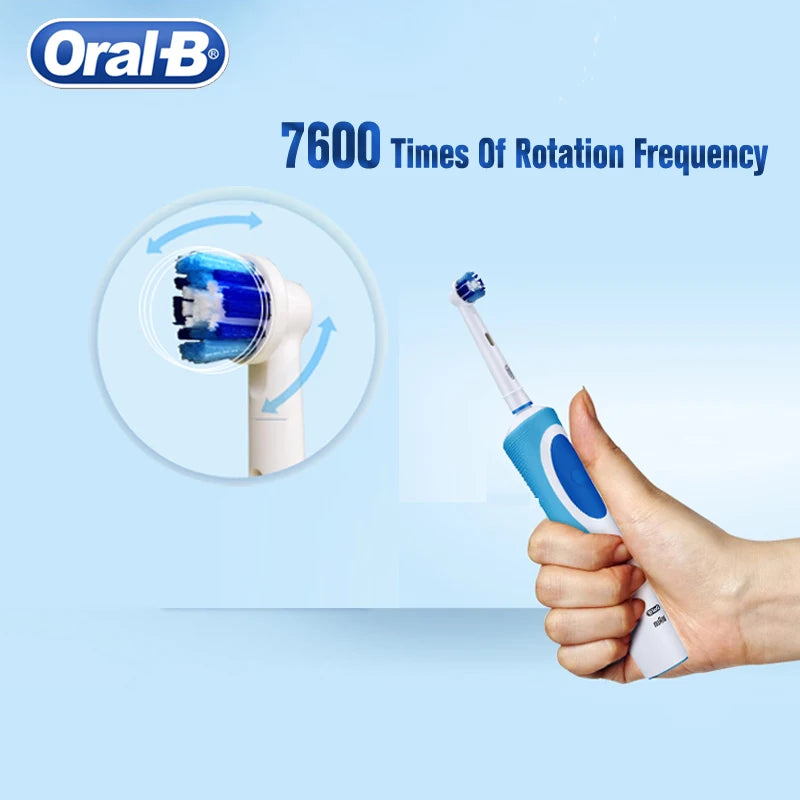 Oral B Electric Toothbrush Rotation Cleaning Oral 3D White