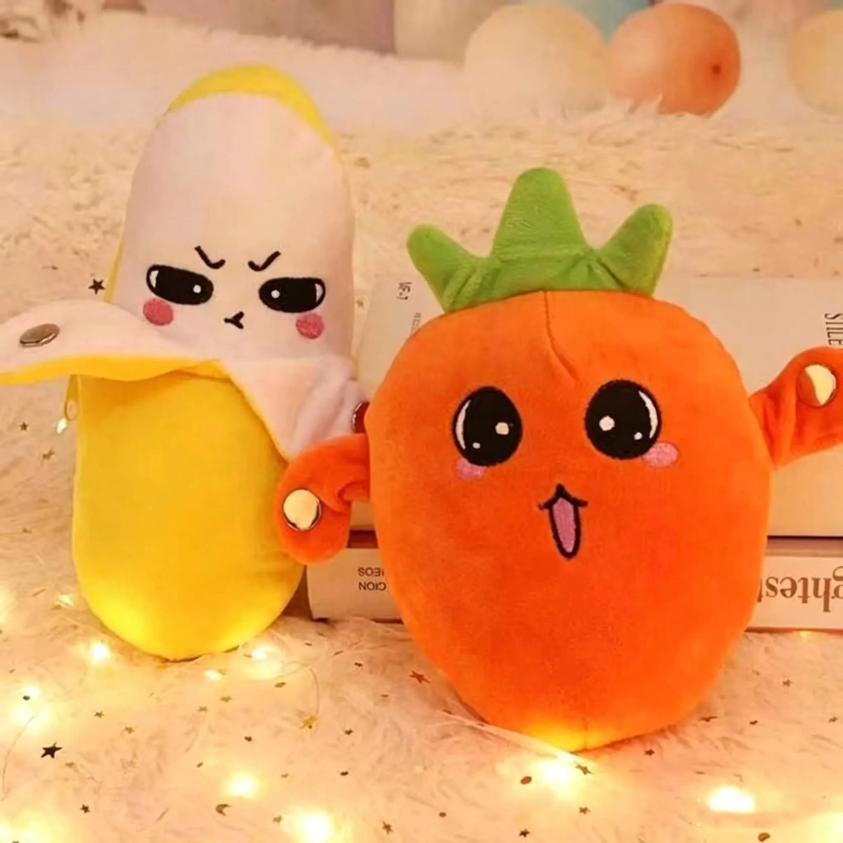 Cartoon Fruit Sensory Rhythm Piano Doll Toy