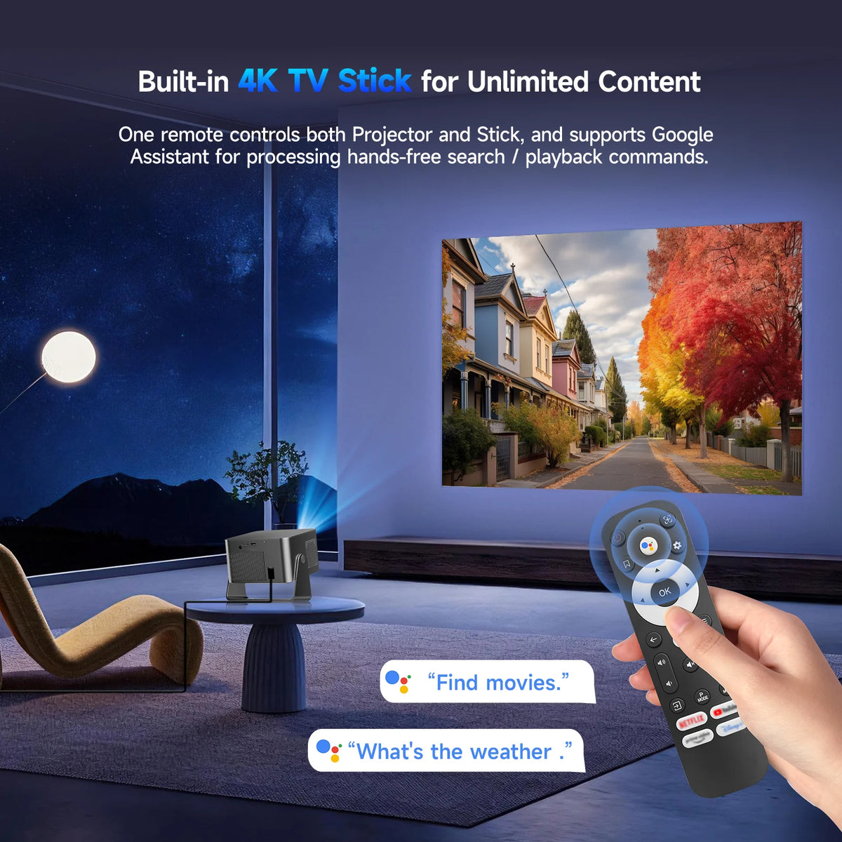 Magcubic HY350GTV Mini Projector