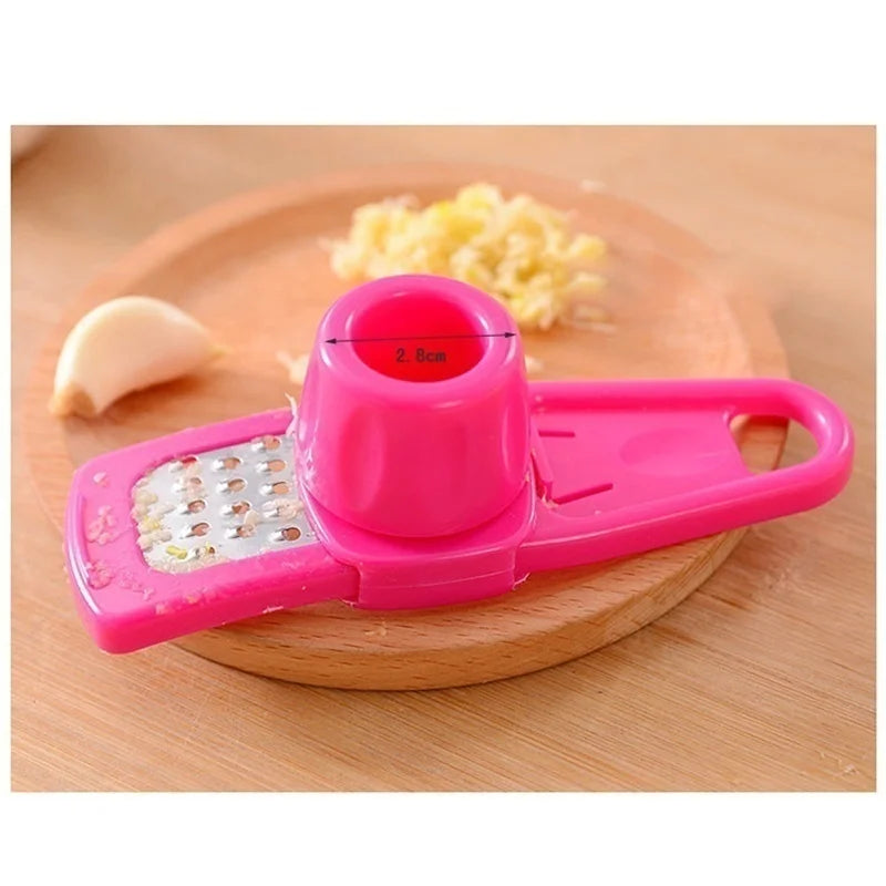 Kitchen Gadget Multi-functional Creative Garlics Grinder GarlicPaste GarlicPress KitchenTool Household VegetableTools Homegadget