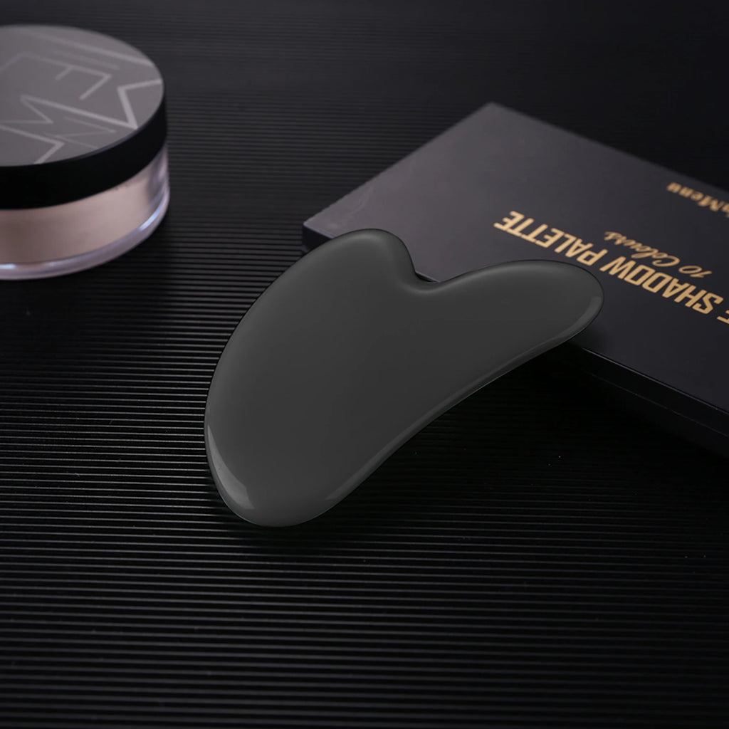 Gua Sha Natural Stone Resin Scraper Board Meridian Relaxation Face Massager Facial Tool For Body Slimming Massage Skin Care