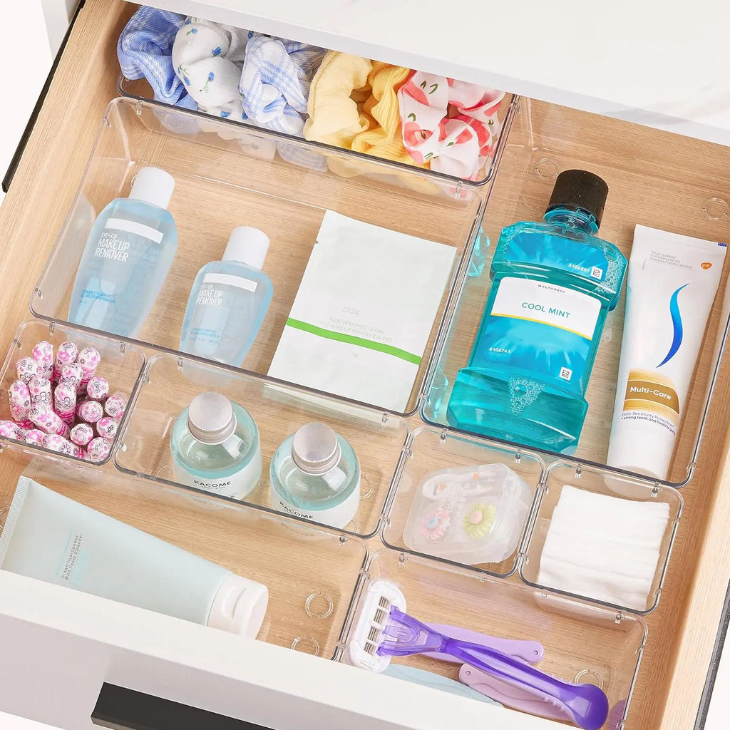 Whitesnow Makeup Make up Kitchen Drawer Organizer Storage