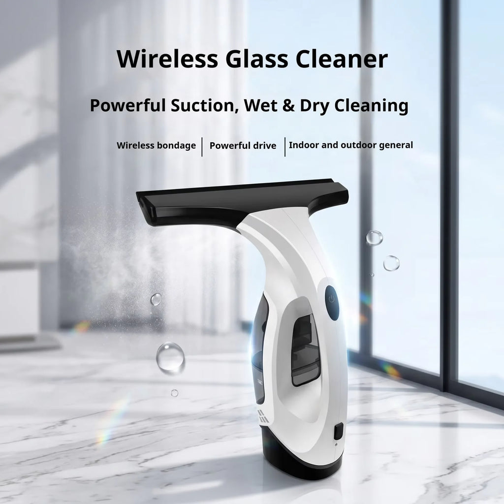 Cordless Electric Window Cleaner Rechargeable Glass Cleaning Machine