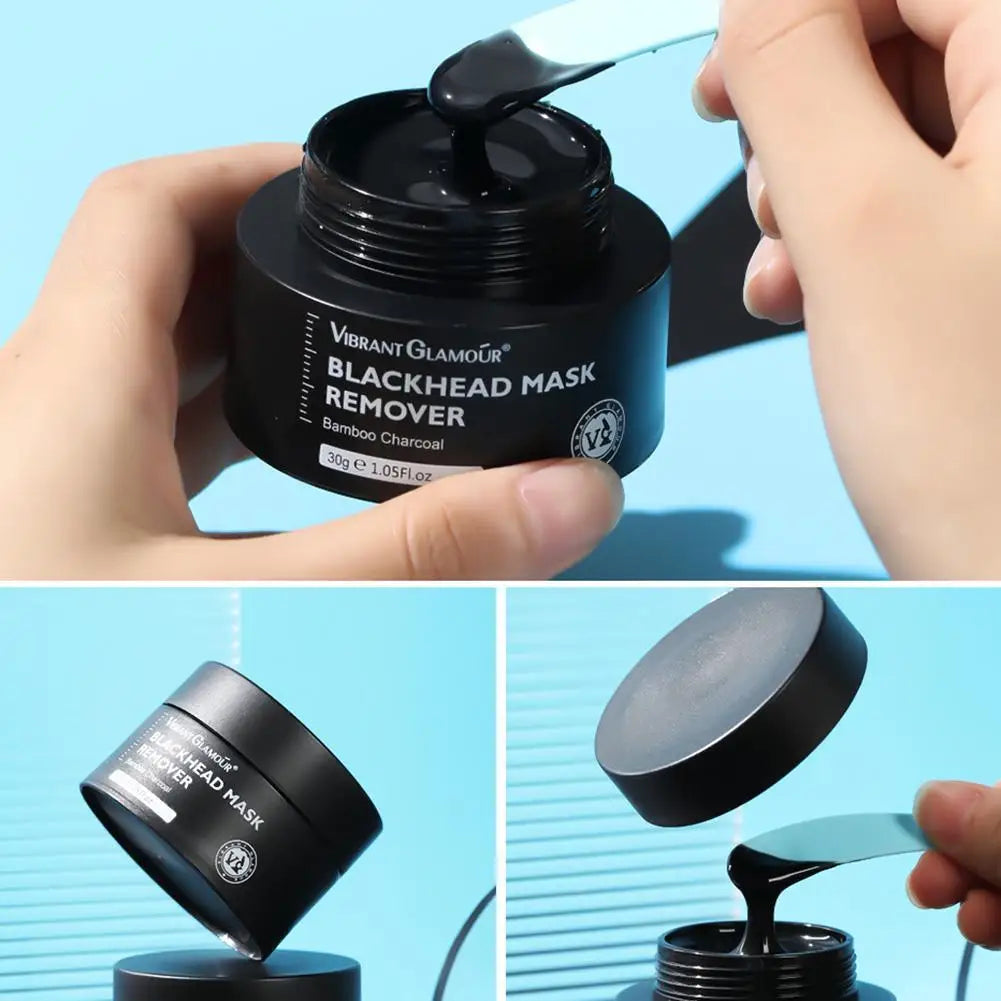 Bamboo Charcoal Blackhead Remover Nose Mask Peeling Mask Deep Cleansing Shrink Pore Moisturizing Skin Care
