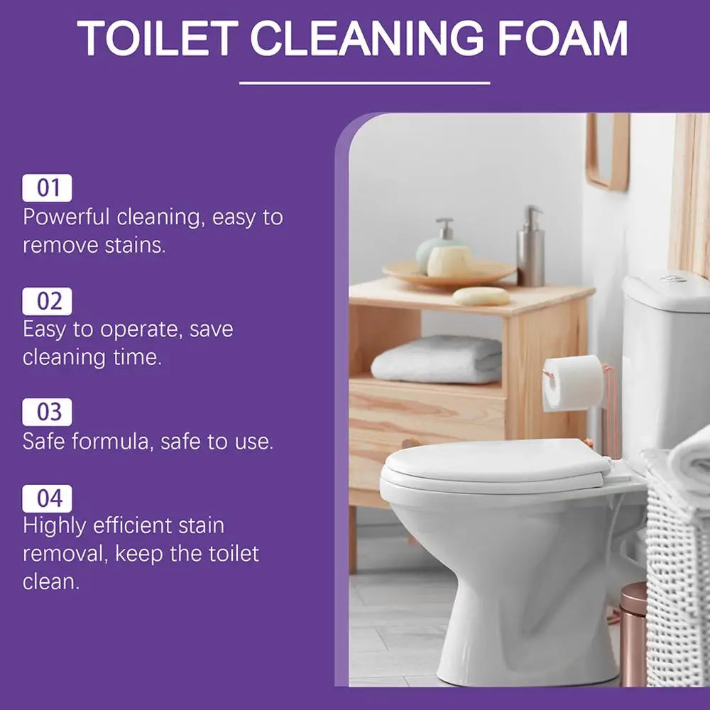  1/2/3/4/5/10pcs(Buy 6 Get 4 Free)Toilet Descaling Powder Effectively Remove Stubborn Urinary Scale Eliminate Odor Long Lasting