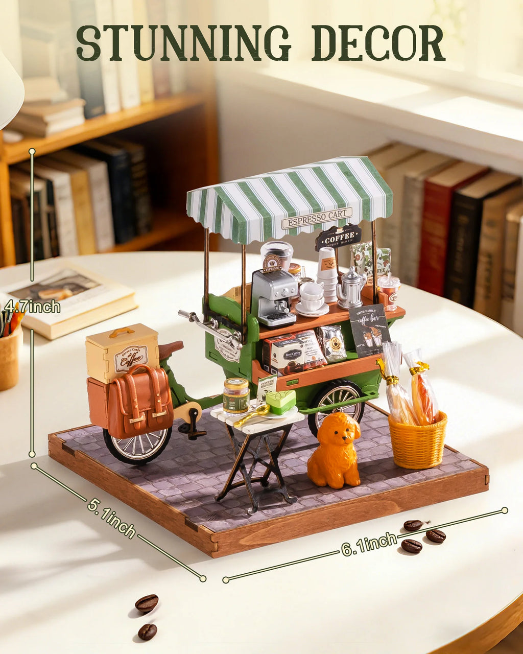 Rolife Wooden 3D Puzzle DIY Miniature House Kit Vienna