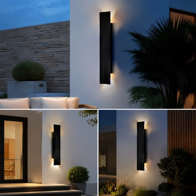 IP65 Waterproof Rectangular Outdoor Wall Light – Ideal for