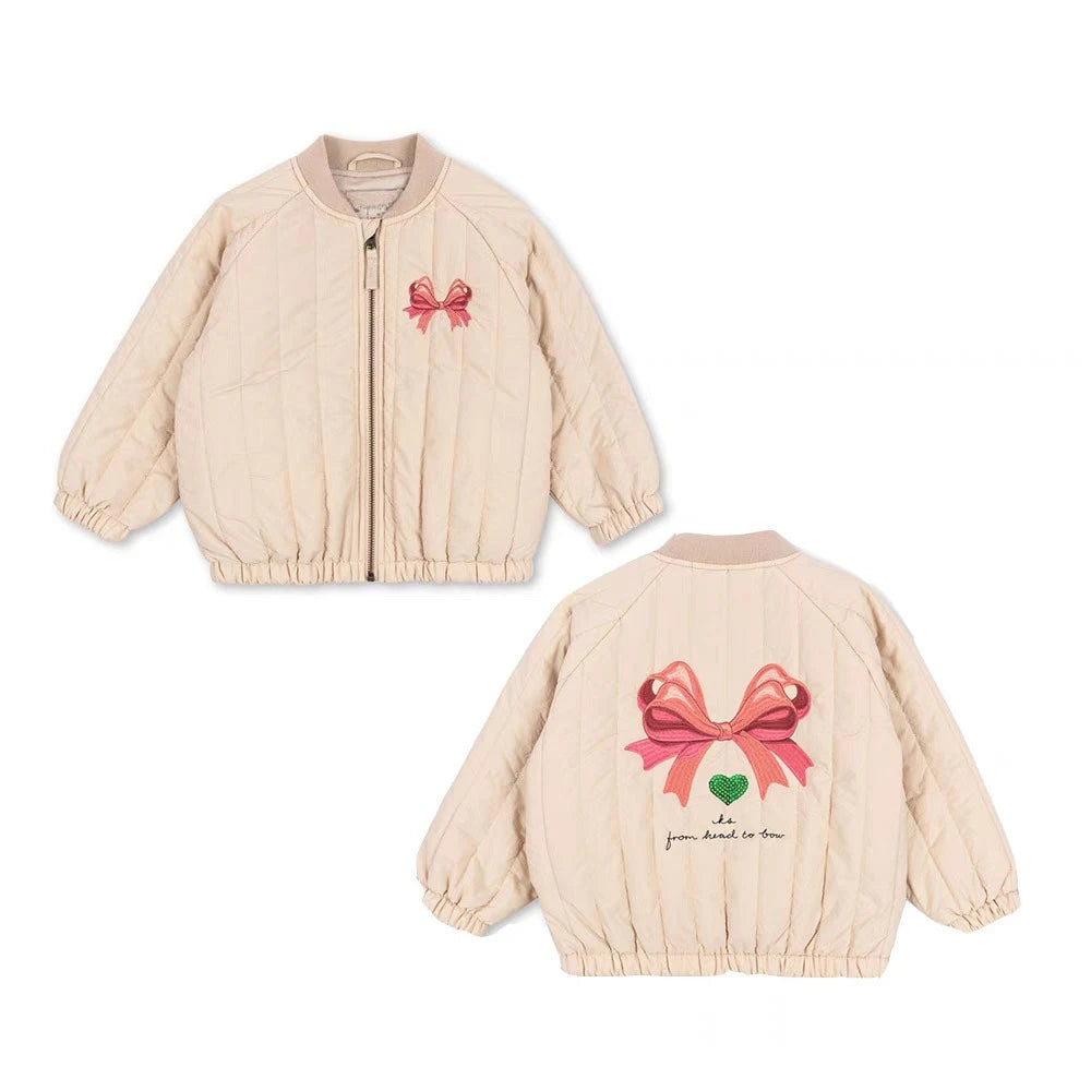 25 Autumn KS Thickened Cotton Coat Boys Fleece Lined Warm Jacket Outwear Kids Winter Clothe Girls Lambswool Children Sweatshirt