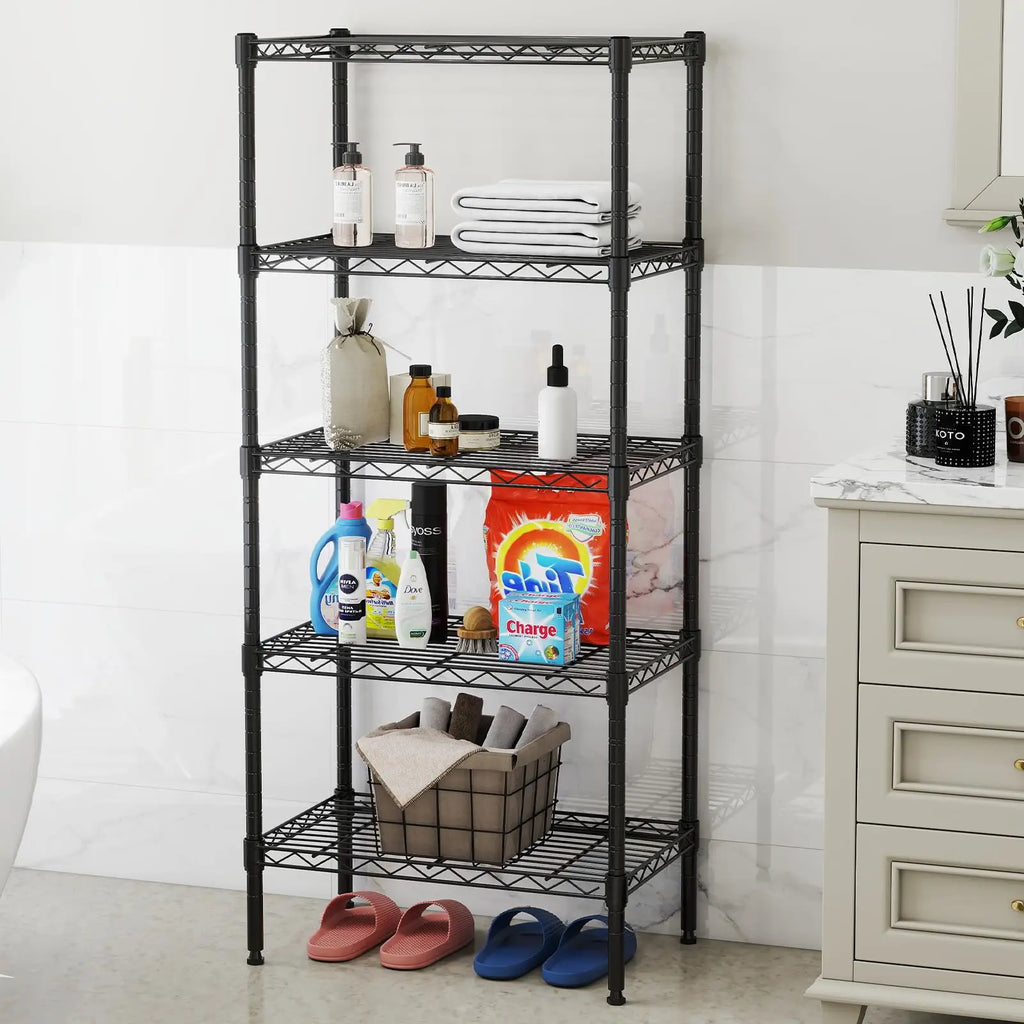 Adjustable Metal Wire Storage Shelves