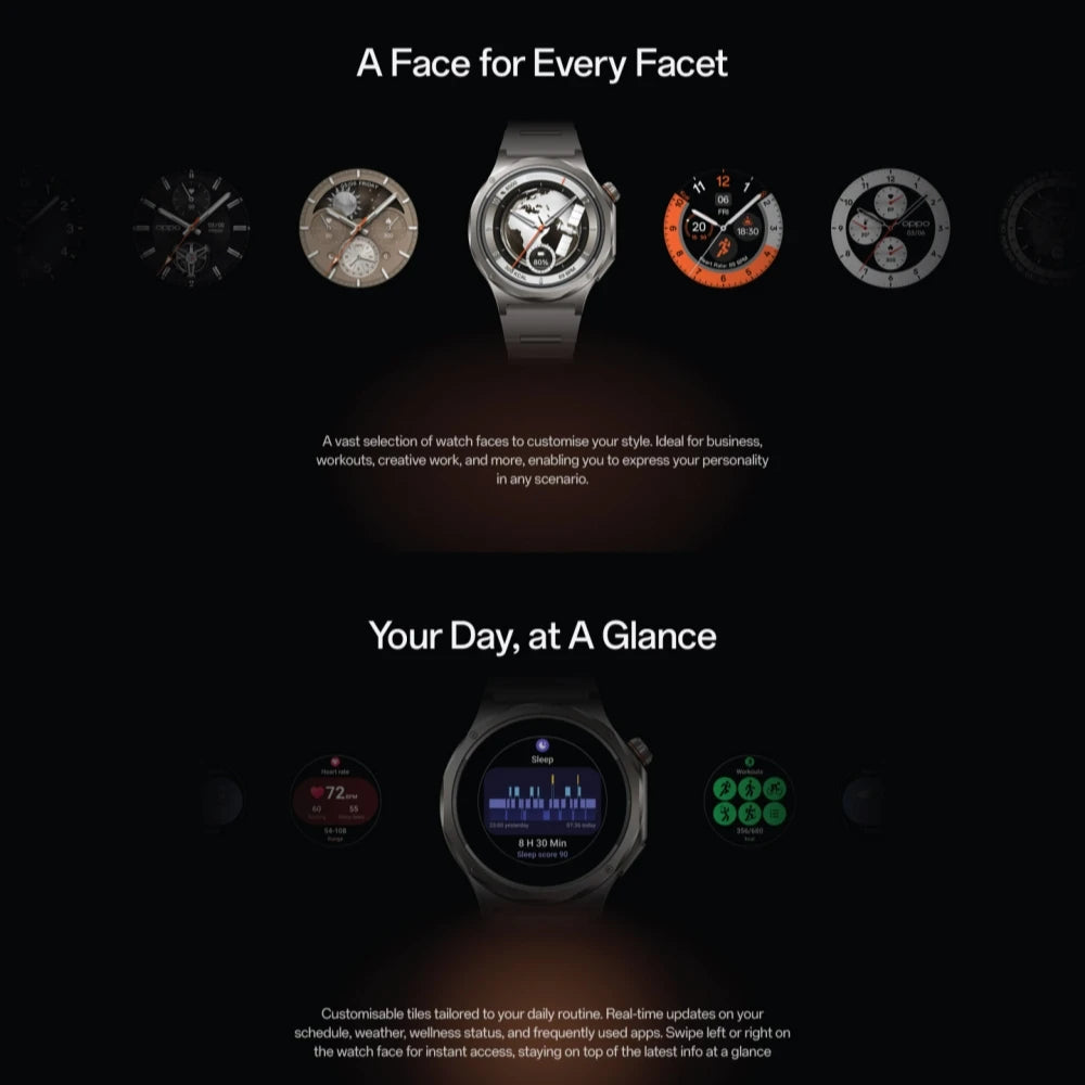 [ ] Global Version Smartwatch OPPO Watch X3 Snapdragon