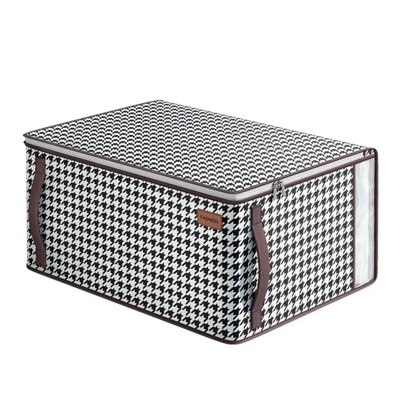Thickened Non-woven Quilt Storage Bag For Household High-capacity Clothing Clothes Packaging Bag Organizing Luggage Bag