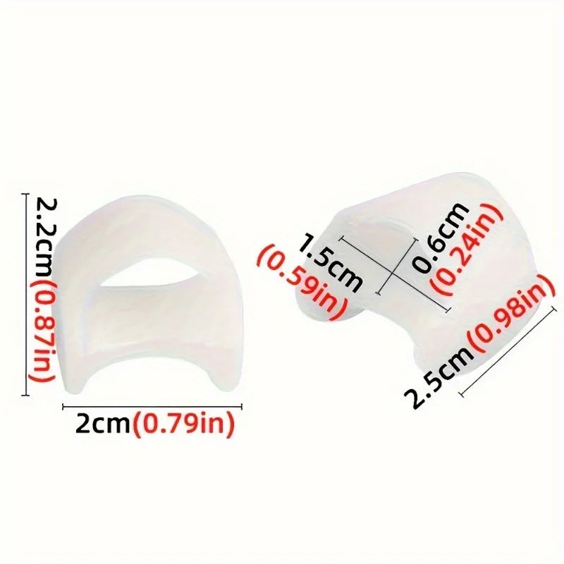 Toe Separators for Daily Use, Little Toe Cushion, Gel Soft Toe Spacer Pads for Women & Men