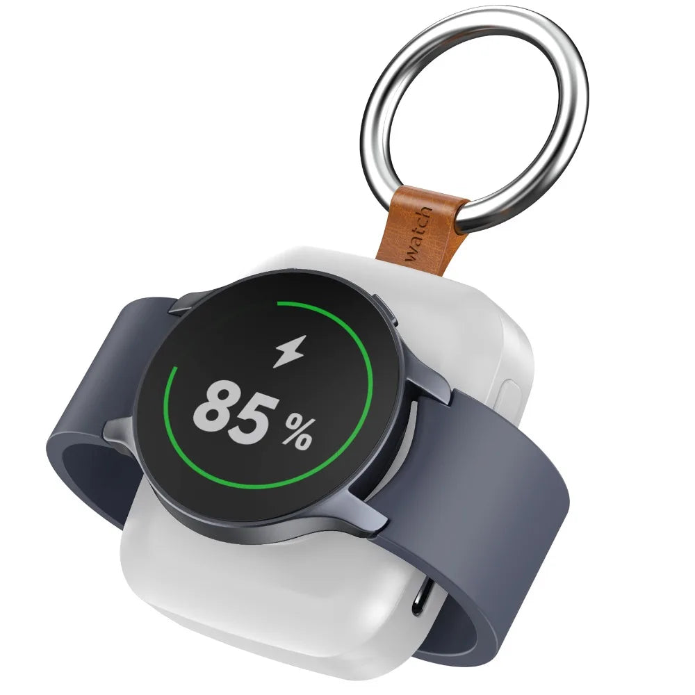 LED Indicator Wireless Charger Fast Charging Wireless Charging Power Bank Magnetic Watch Charging For Galaxy Watch 6 7 8