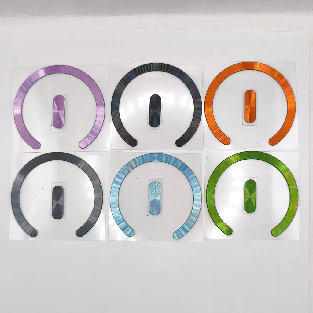 Strong Magnetic Metal Plate Ring for IPhone 17/16/15 Magsafe Wireless Charger Car Phone Holder Round Magnet Patch for IPhone