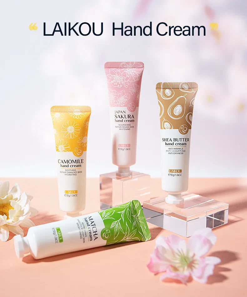 Sakura Nourishing Hand Cream Hands Moisturizing Anti-chapping Brightening Hydrating Hand Cream Hand Skin Care Products Wholesale