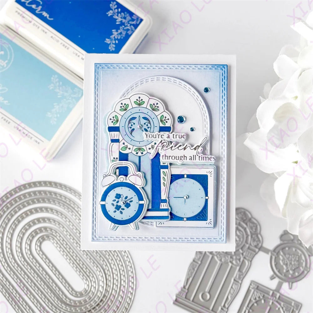 Pink Fresh Good Times April Releases Metal Cutting Dies Stamps Stencil Hot Foil Scrapbooking Album Decoration Craft for DIY Card