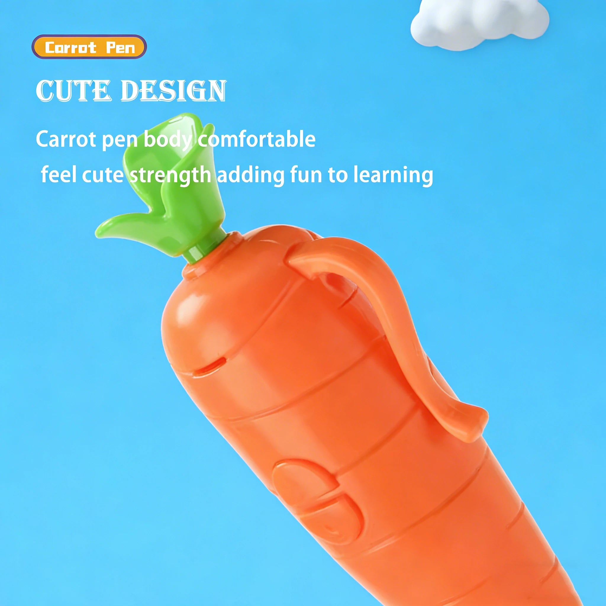 Zootopia 2 Carrot Recorder Pen | Judy & Nick Style for Kids | 60s Mini Recorder | 2-in-1 Gel Pen Stationery