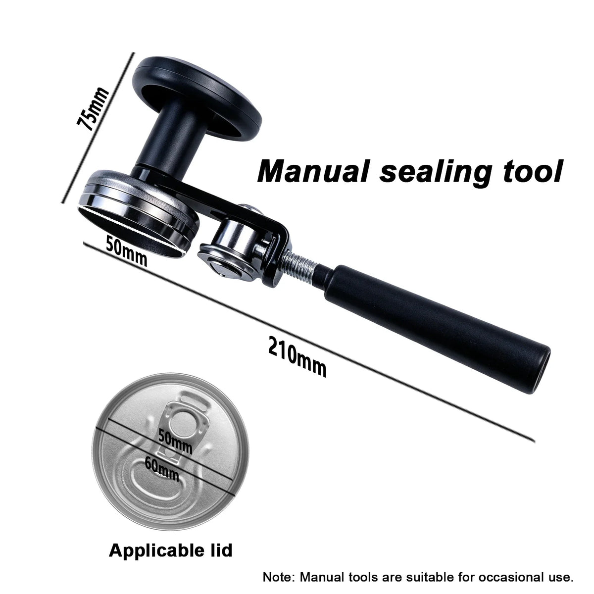 Portable Manual Can Sealing Machine Bottle Sealing Machine Manual