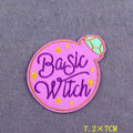 Devil Patch Iron On Patches For Clothing Thermoadhesive Patches On Clothes DIY Gothic Embroidery Patch Stripe Badges On Backpack