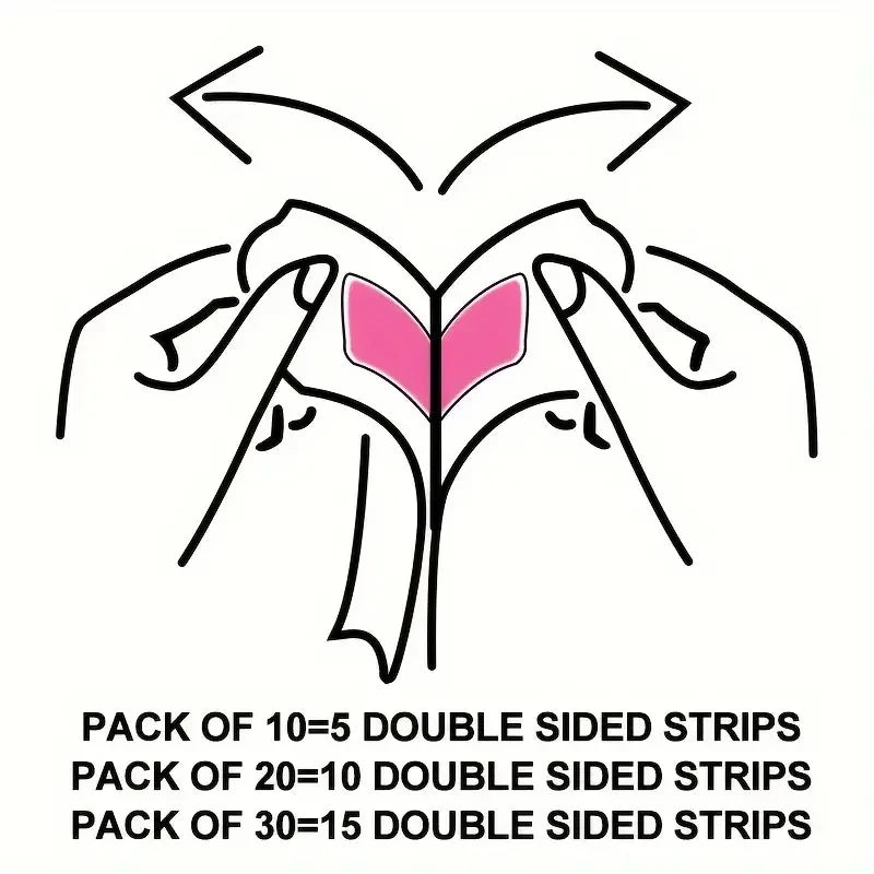 10/20/100 Pcs Depilatory Wax Strips Hair Removal Wax Paper