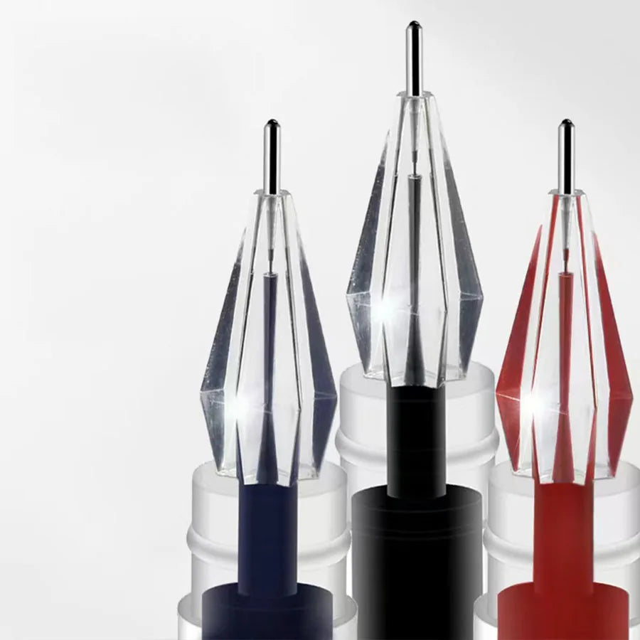 Diamond Tip Gel Pens 0.38mm 3-Pack