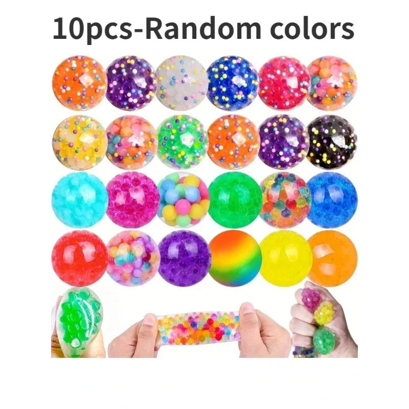 3.5cm children's grape balls vent decompression pinch Crystal beads decompression toys children's gift toys.
