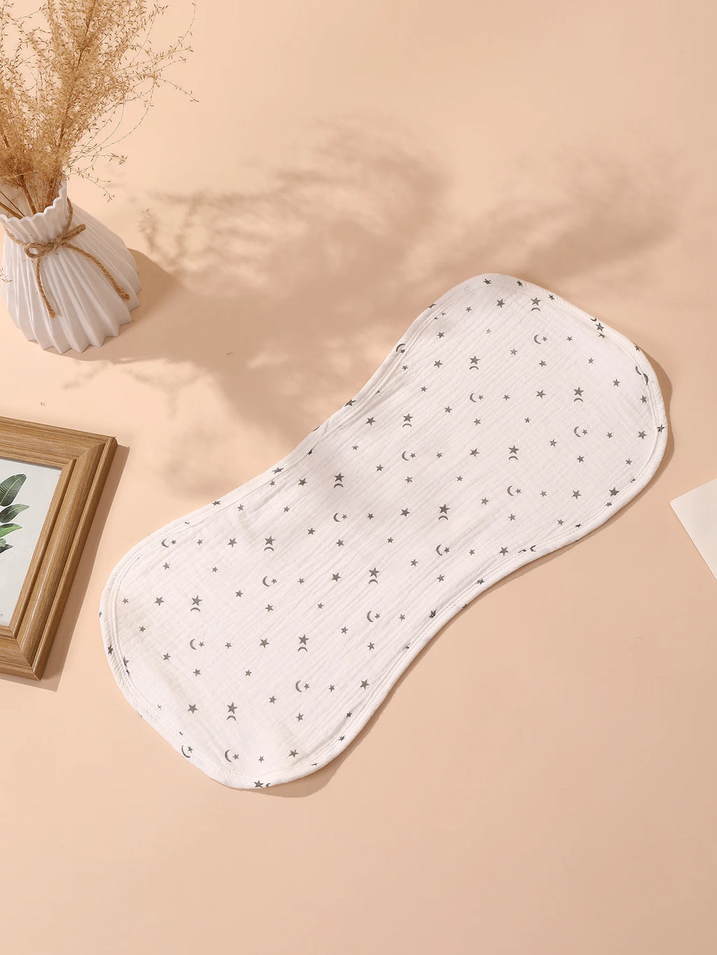 1pc 6 Layer Muslin Burp Cloth Set Soft Absorbent Multi-Purpose