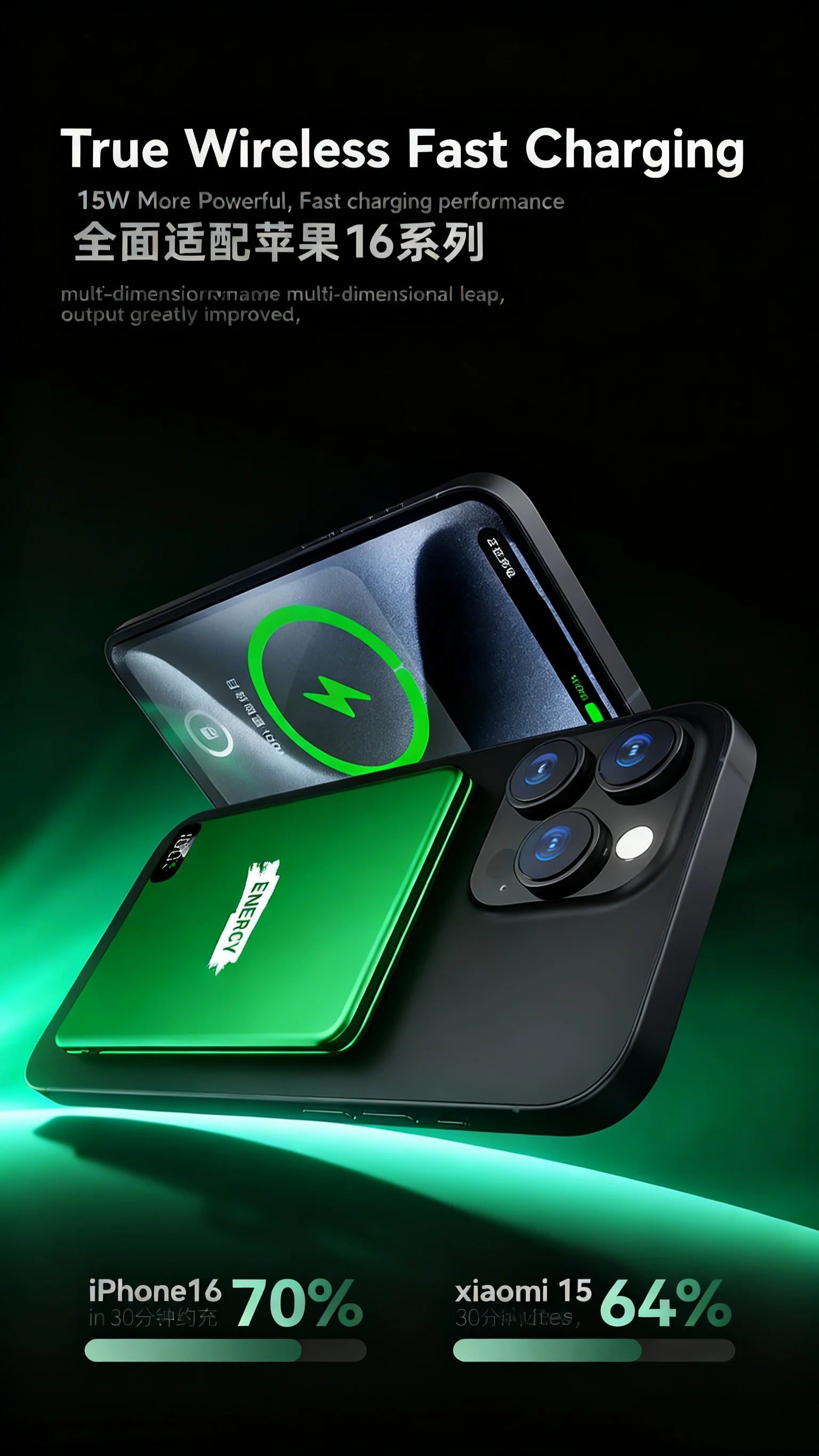 Original alloy Qi2 Powerbank for magsafe external auxiliary battery magnetic Power banks wireless charger for iPhone Airpods Pro