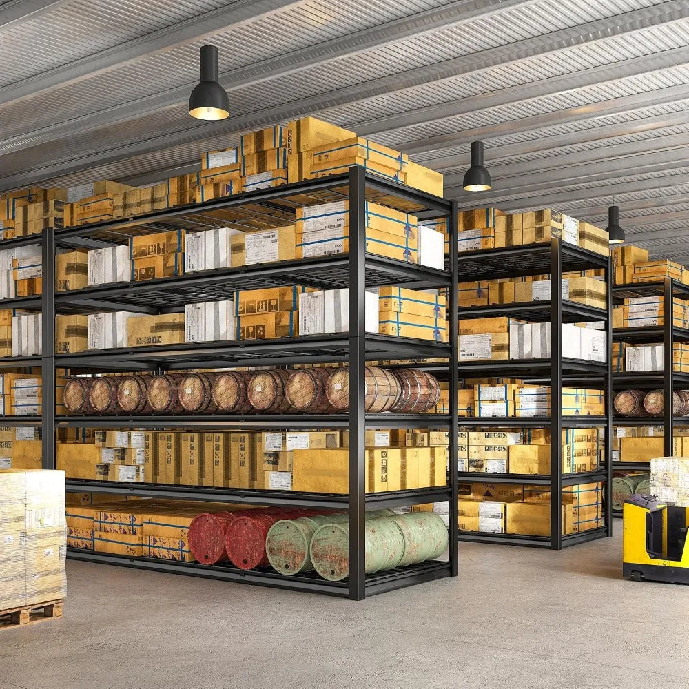Heavy Duty 6 Tier Metal Garage Shelving Unit 60