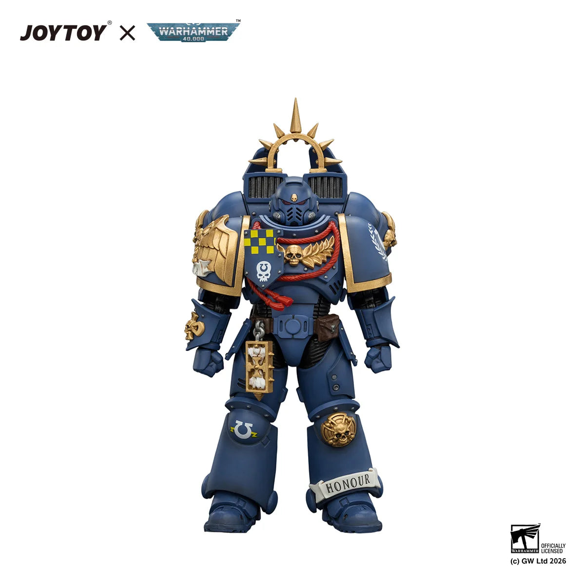 JOYTOY Warhammer 40K action figure 1/18 Ultramarines Captain with