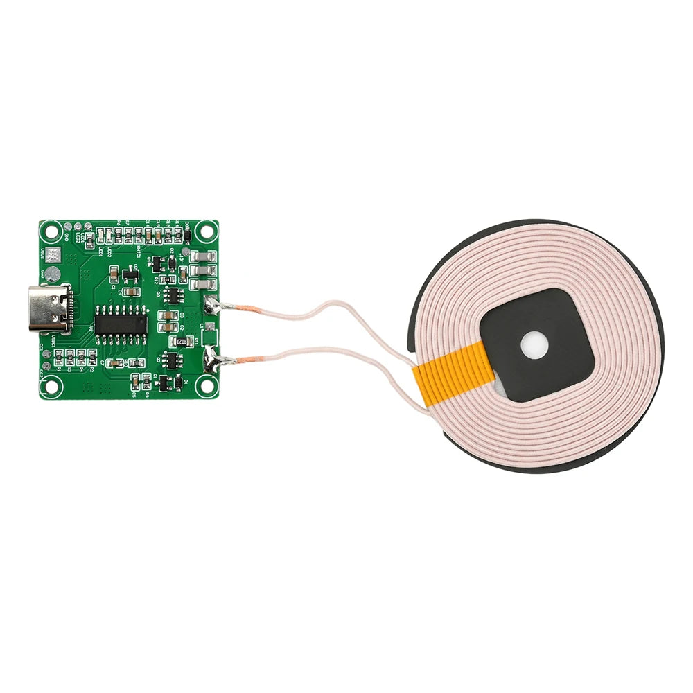 5W/10W/15W Adaptive Wireless Charging Module DIY Fast Charger Type-C Interface DIY Wireless Charger For Phone Electronic Devices