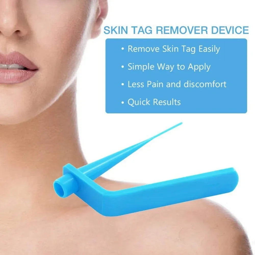 2-in-1 Skin Tag Removal Kit Skin Mole Wart Remover Device Dots Acne Flesh Face Pot Treatment Beauty Tools Skin Care Tools