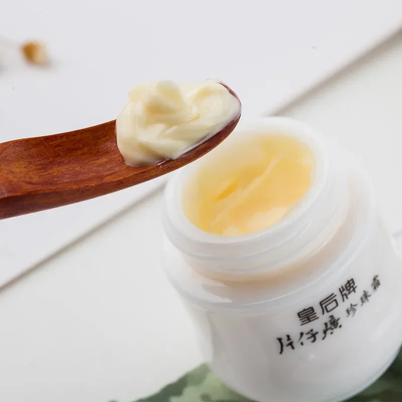 Pianzhuang Pearl Face Cream Anti-Aging Remove Wrinkle Firming Lifting Whitening Brightening Moisturizing Facial Skin Care