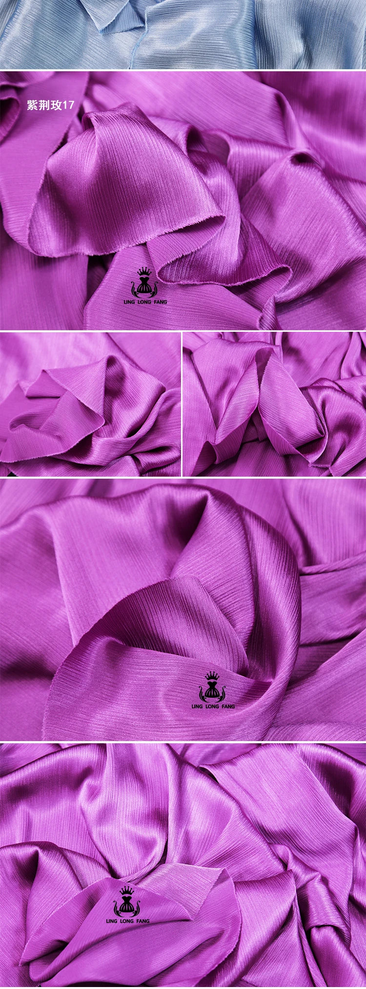 High End Glossy Texture Satin Fabric Smooth Imitation Acetate Silk Fabric Cheongsam Dress Designer Fabric Sewing Accessories
