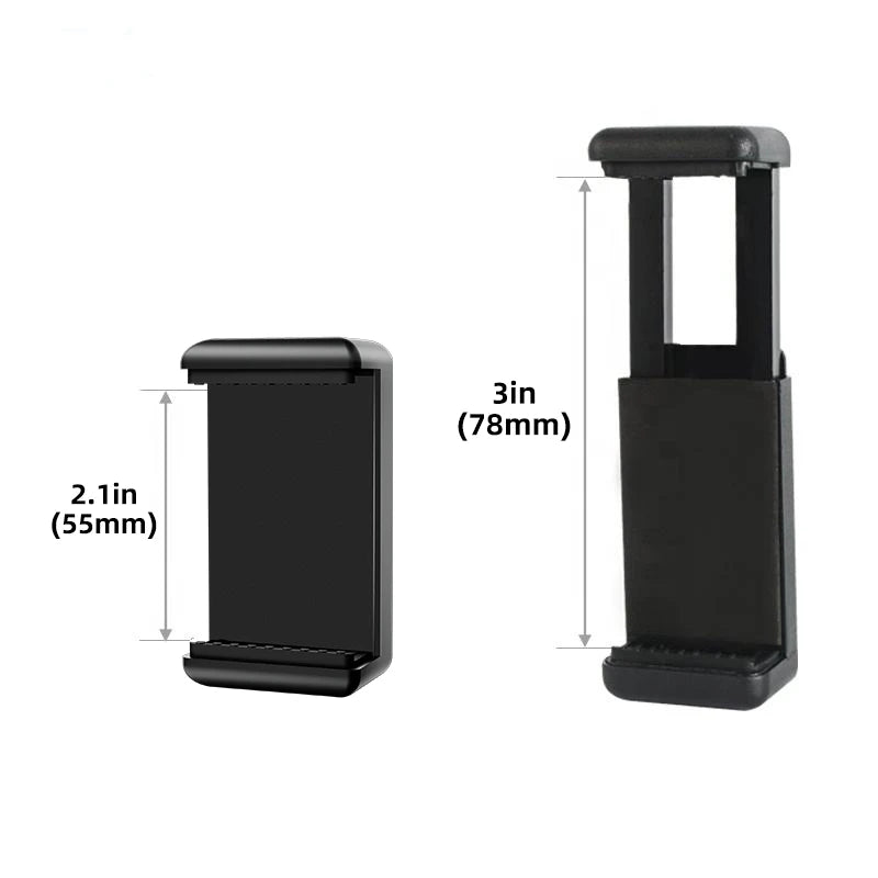 Tripod Stand Phone Clip with 1/4 Inch Screw Hole Holder For Tripod Mobile Smart Phone Universal Accessories Stand Mount
