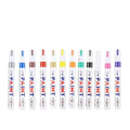 1/12Pcs Paint Pen Paint Markers Waterproof Car Tyre Oil-Based Paint Pen Set Quick Dry And Permanent