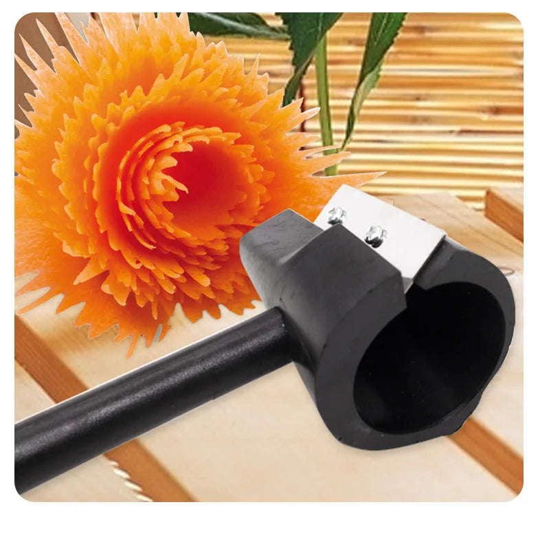 Manual spiral slicer Vegetable slicer Spiral peeler Fruits Peeler Kitchen Roll Flower Decorative Tool
