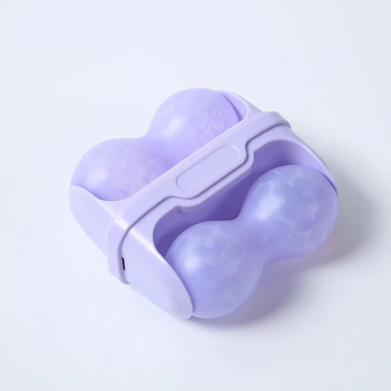 Double Head Ice Roller For Face Eye Puffiness Migraine Pain Relief Minor Injury Facial Cold Therapy Massage Roller Skin Care