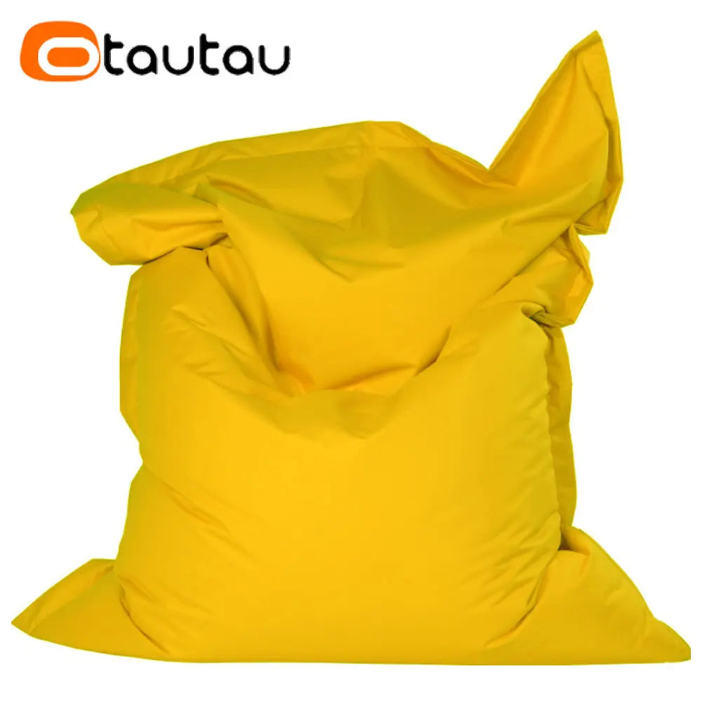 OTAUTAU Retangular Swimming Pool Floating Bean Bag Pouf Cover No Filler Waterproof Beach Pillow Sac Salon Sofa Bed Chaise Lounge