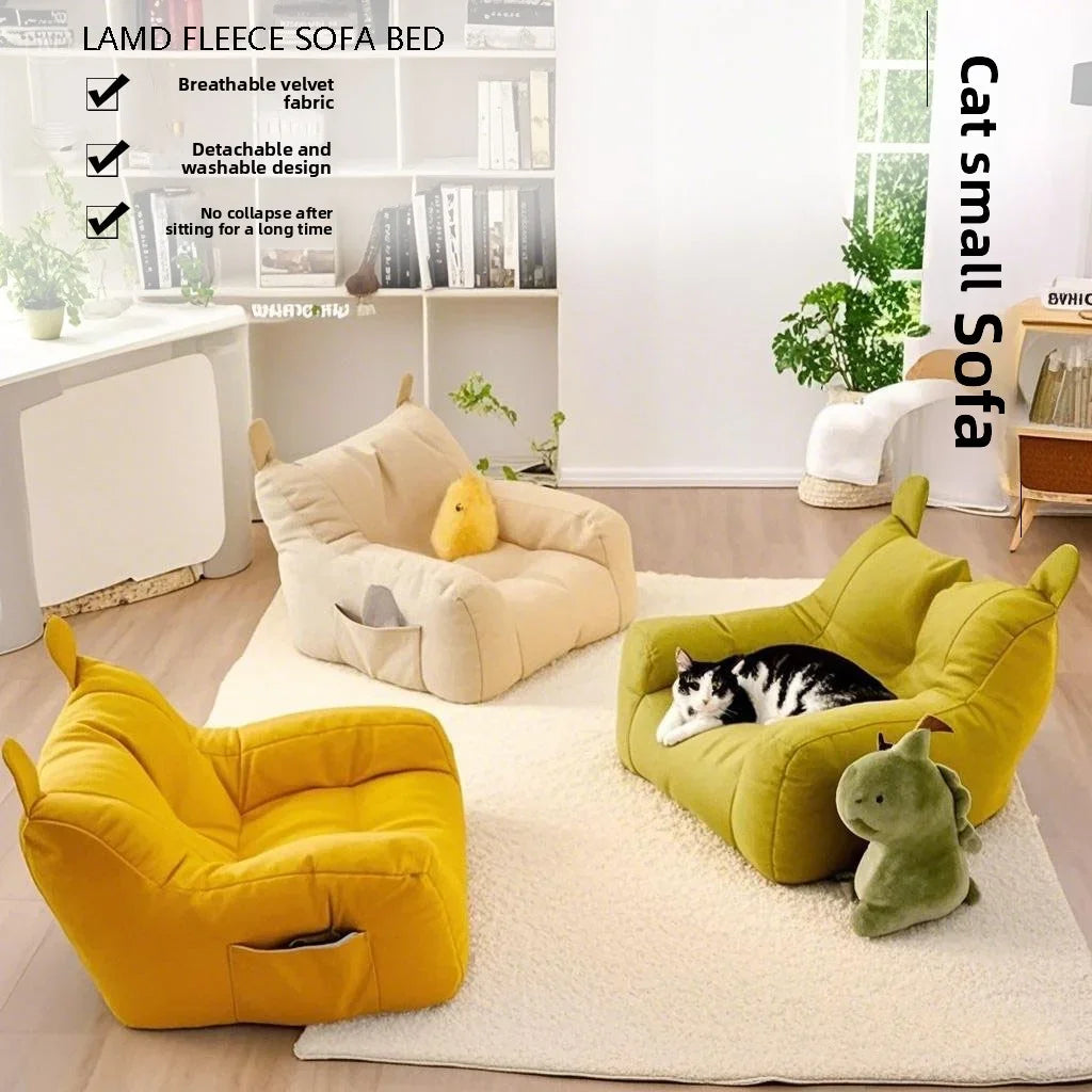 Small Sofa, Bear Sofa Chair, Reading Home, Lazy, Comfortable