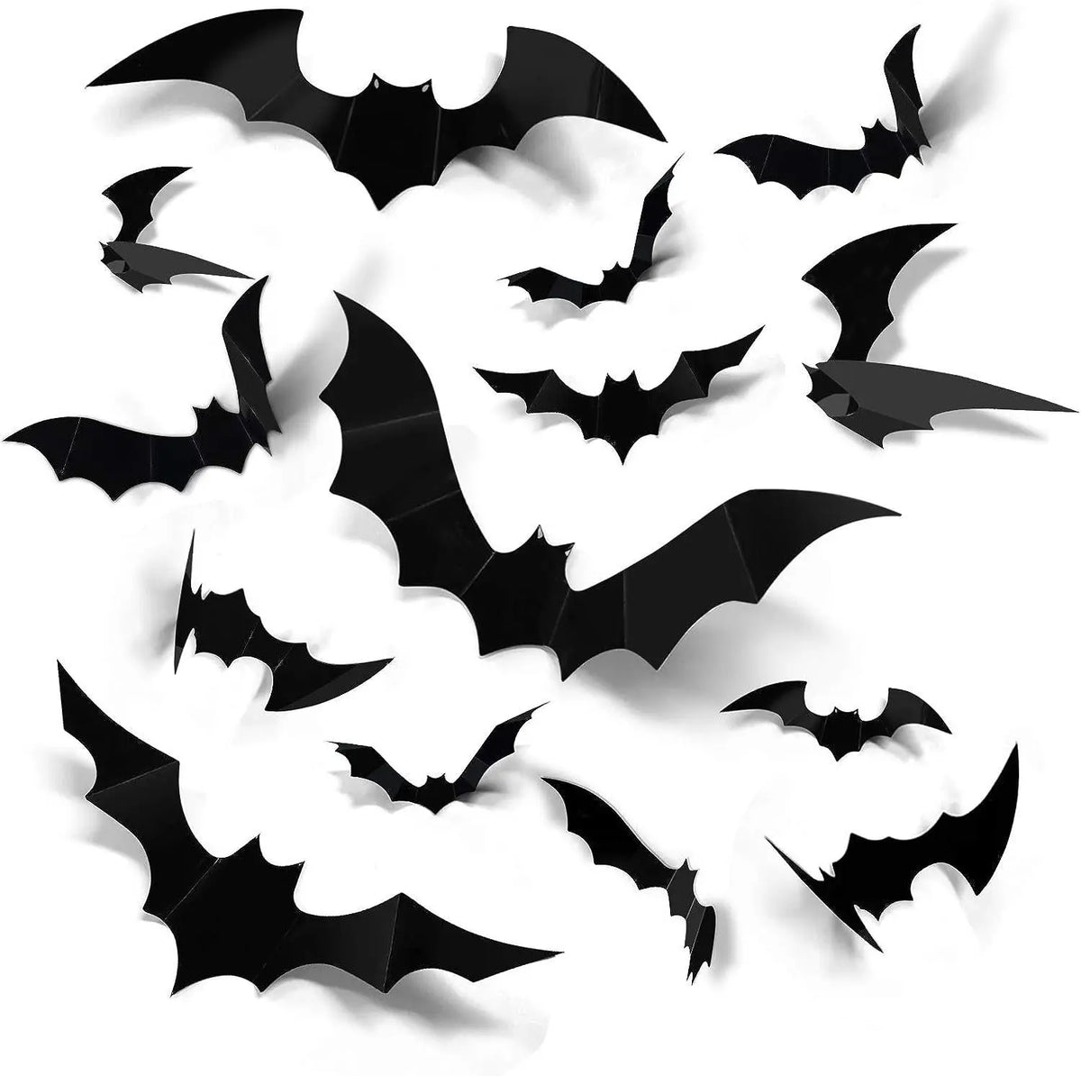 Halloween Decoration 3d Bat Wall Stickers Decoration Furniture Windows