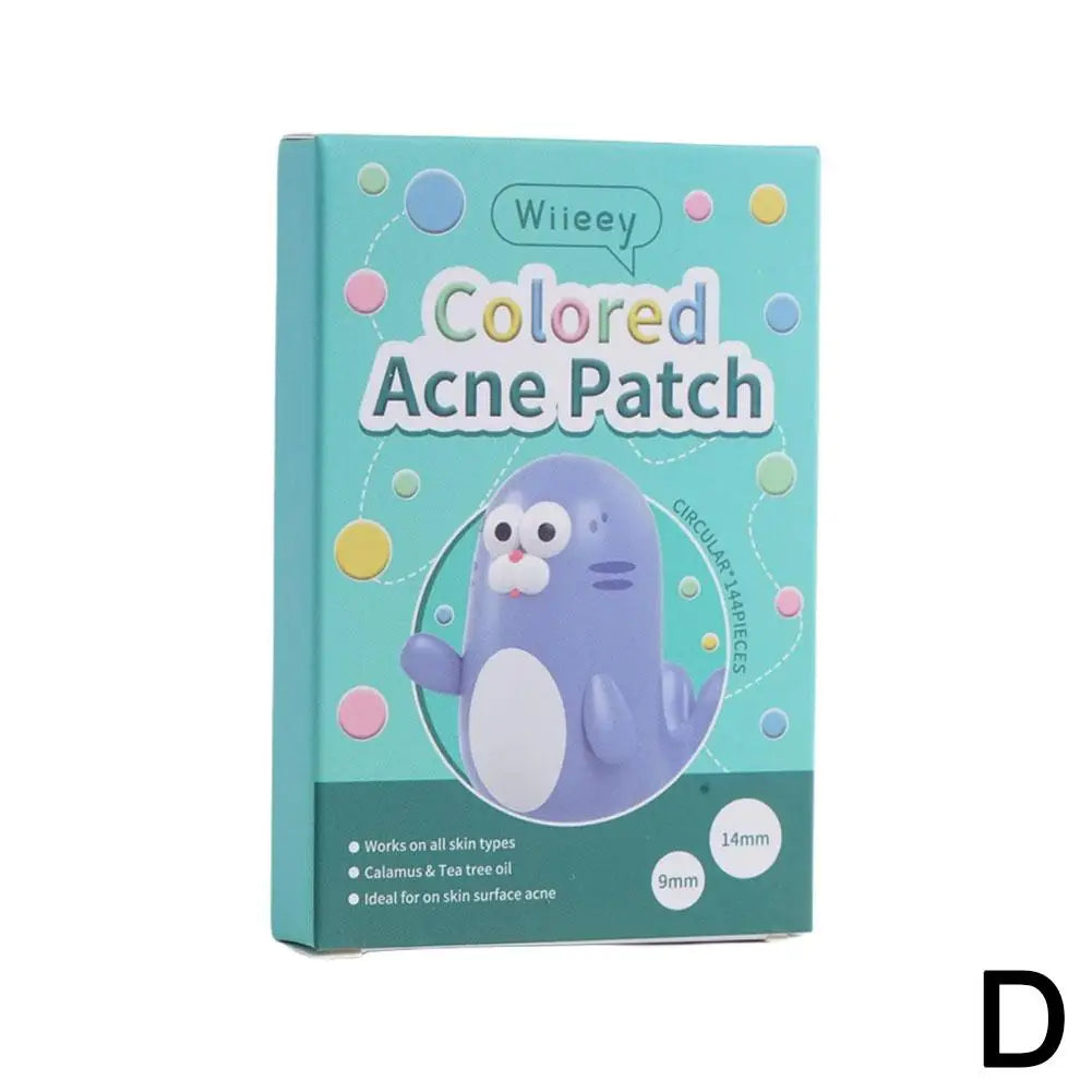 144Pcs/Set Star Pimple Patch Acne Colorful Invisible Acne Removal Skin Care Stickers Concealer Face Spot Beauty Makeup Tools