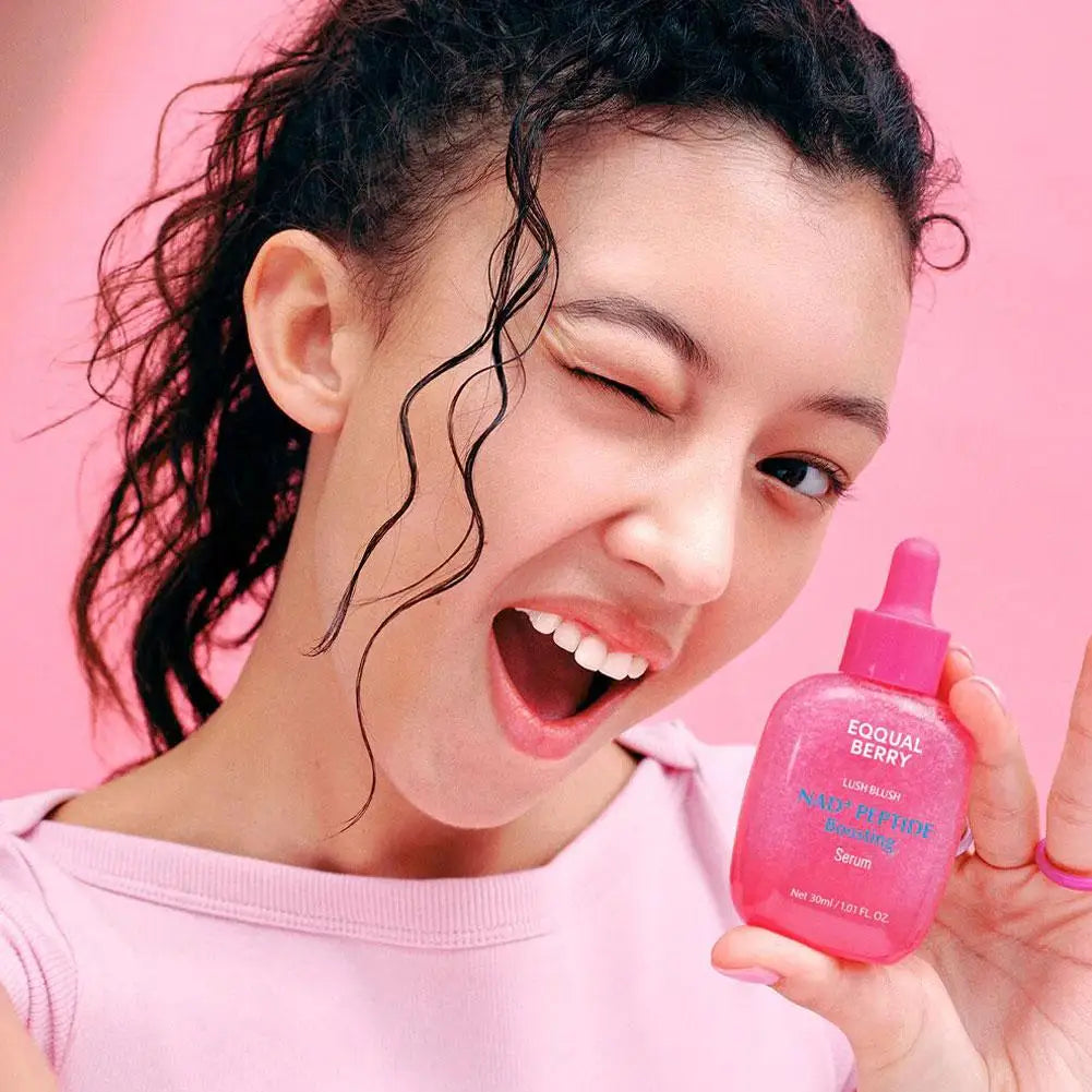 EQUAL-BERRY Korean Original 30ml NAD+-Peptide Boosting Ampoule Serum Fade