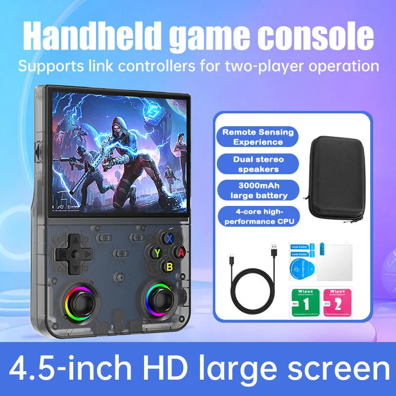 R36 Ultra X Retro Handheld Game Player WiFi Open